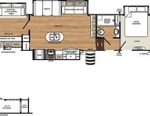 2018 Forest River Sandpiper 383 RBLOK