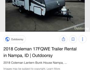 2018 Coleman Lantern 244bh