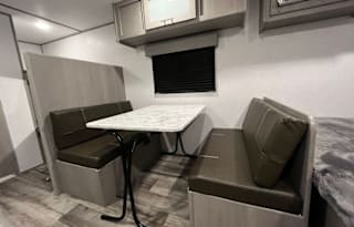LIGHTWEIGHT and comfortable trailer