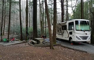 Class A Bunkhouse model, sleeps up to 9