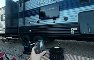 2022 pet friendly Grey Wolf Toy Hauler