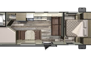 2019 Starcraft Mossy Oak 26BH Bunkhouse sleeps 10