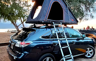 Lexus RX 350 AWD RoofNest Falcon pop top camper