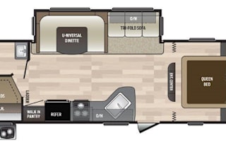 2018 Keystone RV Hideout 27DBS