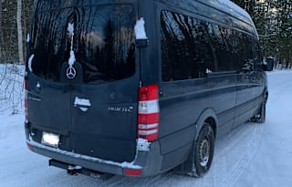 Ready for trekking! Sprinter van with living space