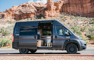 Happy Glamper, 2022 Ram Promaster Camper #vanlife