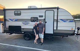 The Cook's Cozy Kid Approved Camper Trailer