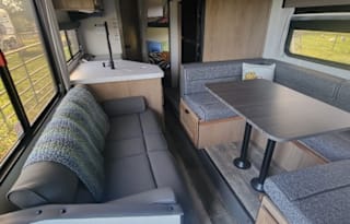 Cozy Camping in the 2024 Forest River Grey Wolf)