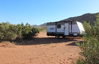 Lightweight and easy to tow Coleman Travel Trailer