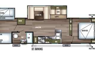 Ultimate bunkhouse w/2 bedrooms & outdoor kitchen