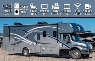 Like New 2023 NeXus RV Triumph Super C 34TSC W/D
