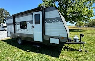 Double Bunks with outdoor kitchen