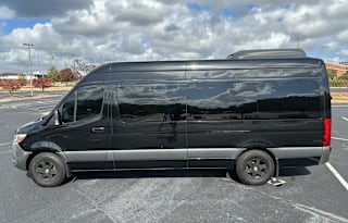 Luxury Mercedes-Benz Sprinter Party Bus/Limo with WiFi, TVs, and Big Sound
