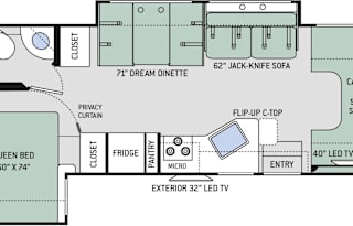 2019 Thor Motor Coach freedom elite