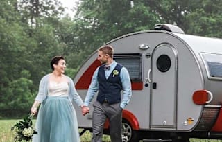 Visit the golden age of camping in our teardrop