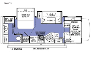 Little Foot, the 2023 Sunseeker RV- sleeps 6!