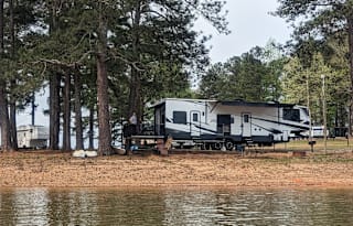 Luxury 5th Wheel Getaway with Rear Deck