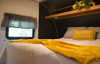 Camp Glamp!  Travel with some decor!