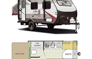 2017 Starcraft Sleeps 5| Pet friendly| Lite Tow