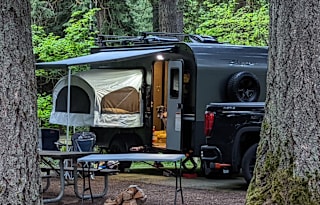 The Puddle Jumper! Pet Friendly Micro Toy Hauler! Bring your toys and dogs!