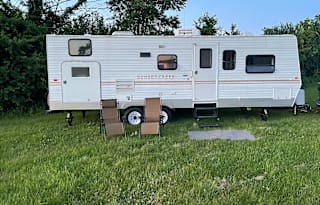 Refurbished 27 foot bunk house camper