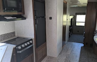 Cheyenne's wilderness adventure camper