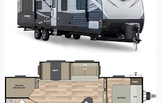 Family and Pet approved travel trailer