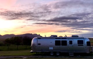 Luxury Glamping Airstream- DELIVERY ONLY