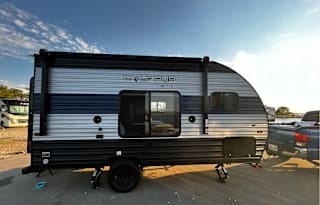 ~ Boho Couple Camper ~ 2022 Forest River Cherokee Wolf Pup