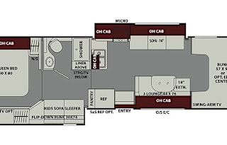 2018 Coachmen RV Leprechaun 310BH Ford 450