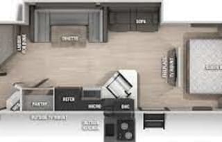 2022 Forest River RV Cherokee Grey Wolf 26DBH