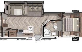 2021 Wildwood bunkhouse