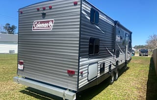 Family Friendly Coleman Lantern Bunkhouse