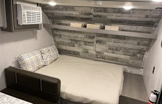 Towable by all trucks and most SUVs! Sleeps 5!