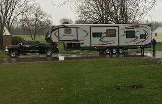 42' Toy Hauler for Rent. We deliver, setup, pickup