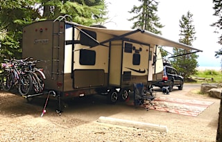 Ready for some serious Glamping with your family?!  Like NEW Travel Trailer!! Meet Baloo - "Forget About Your Worries and Your Strife"!