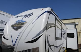 Timber Ridge Travel Trailer:  NO BURNING MAN!