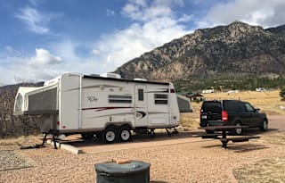 Nathan's Rockwood Roo 233s Hybrid Trailer- 3 Queen beds