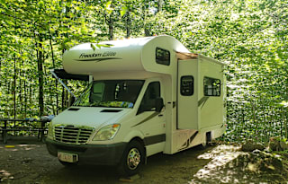 24 ft Sprinter Chassis Motorhome. Great mpg and easy to drive!