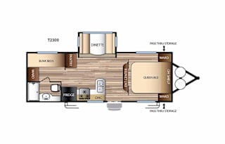 Family friendly, smoke free clean travel trailer.