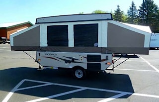 2017 rockwood tent camping trailer for rent sleeps 6