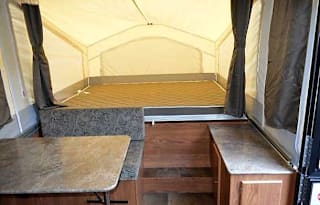 2017 rockwood tent camping trailer for rent sleeps 6