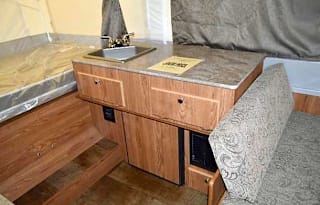 2017 rockwood tent camping trailer for rent sleeps 6