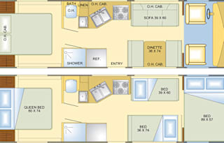 For Rent 2013 motorhome 30 feet sleeps 8 rental