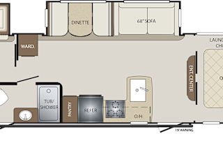 2019 Keystone Bullet 308BHS Bunkhouse