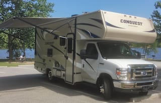 Small class C with dinette and queen bed - unit 1