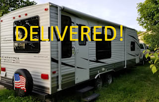 29' Coachmen Catalina delivered Clean & Safe!