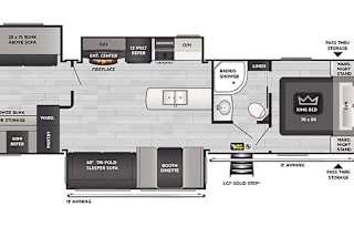 2024 Keystone Cougar 34TSB Travel Trailer