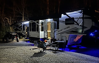 Raptor Retreat: Adventure-Ready Toy Hauler