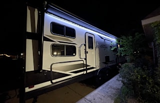 Luxury coach w/Bunks and everything!